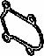 PEUGE 037413 Gasket, exhaust pipe